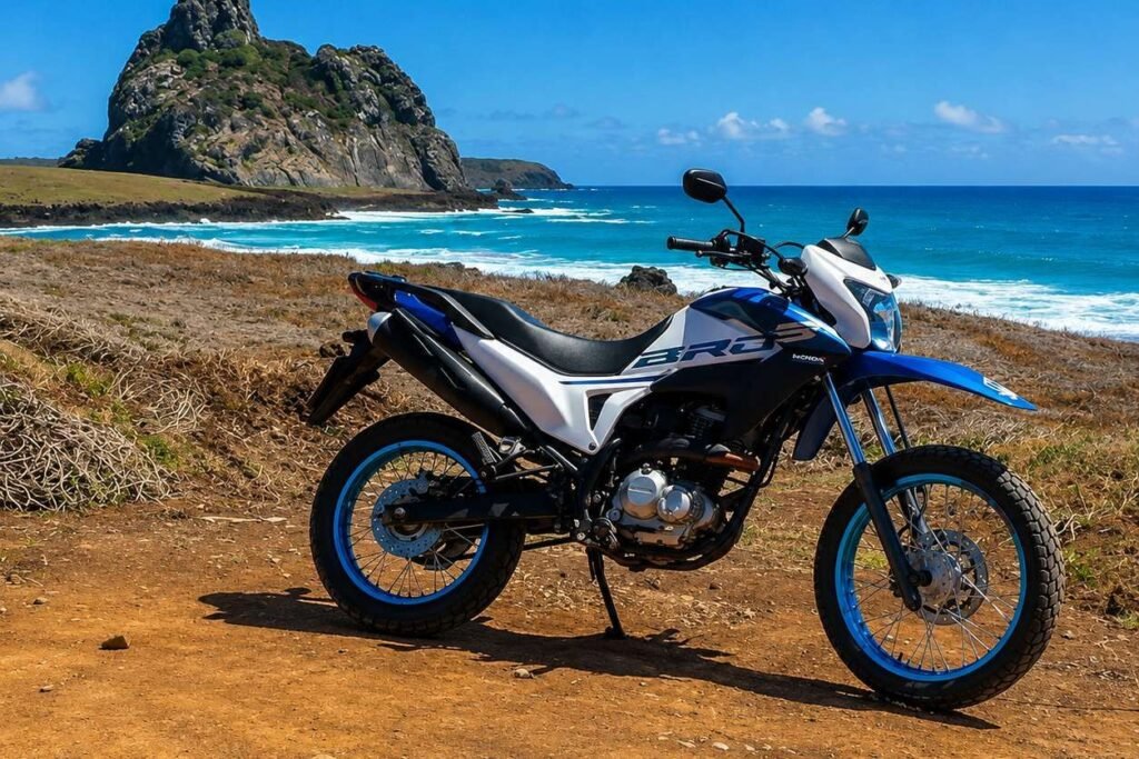 Aluguel de Moto 150cc em Fernando de Noronha - Noronha Total